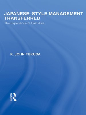 cover image of Japanese-Style Management Transferred